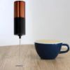 Picture of Farmacy Herbal Electric Milk Frother, Milk Frother for Coffee, Copper Milk Frother, Battery Operated Whisk